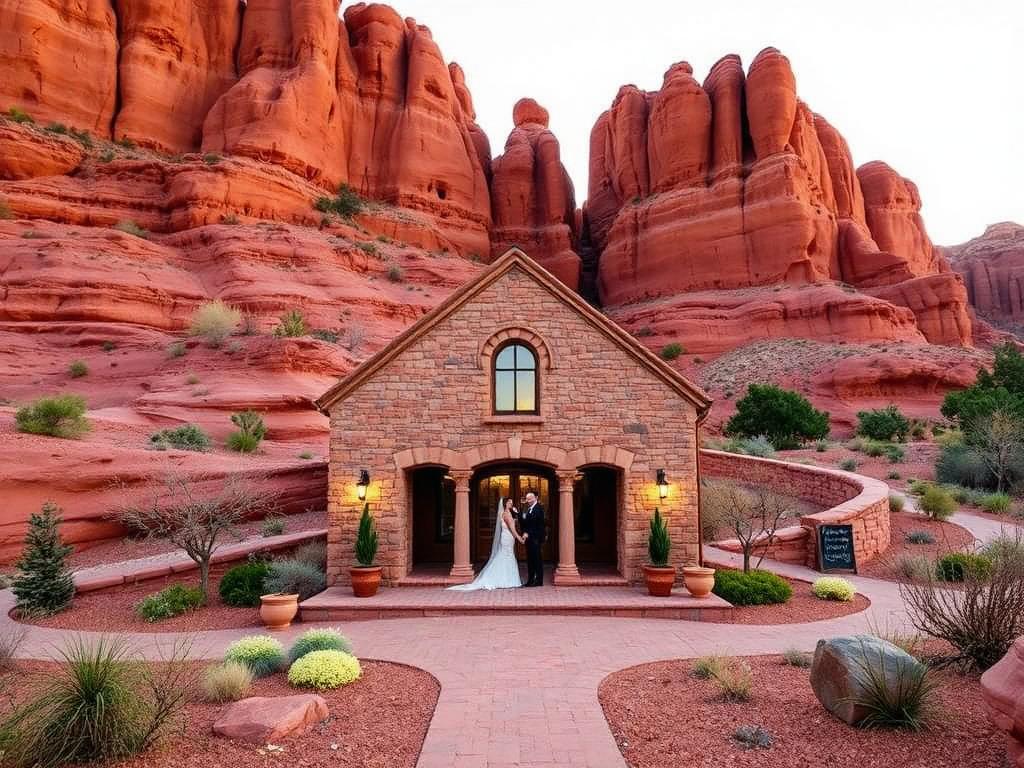 Red Rock Villa wedding venue in St. George, Utah