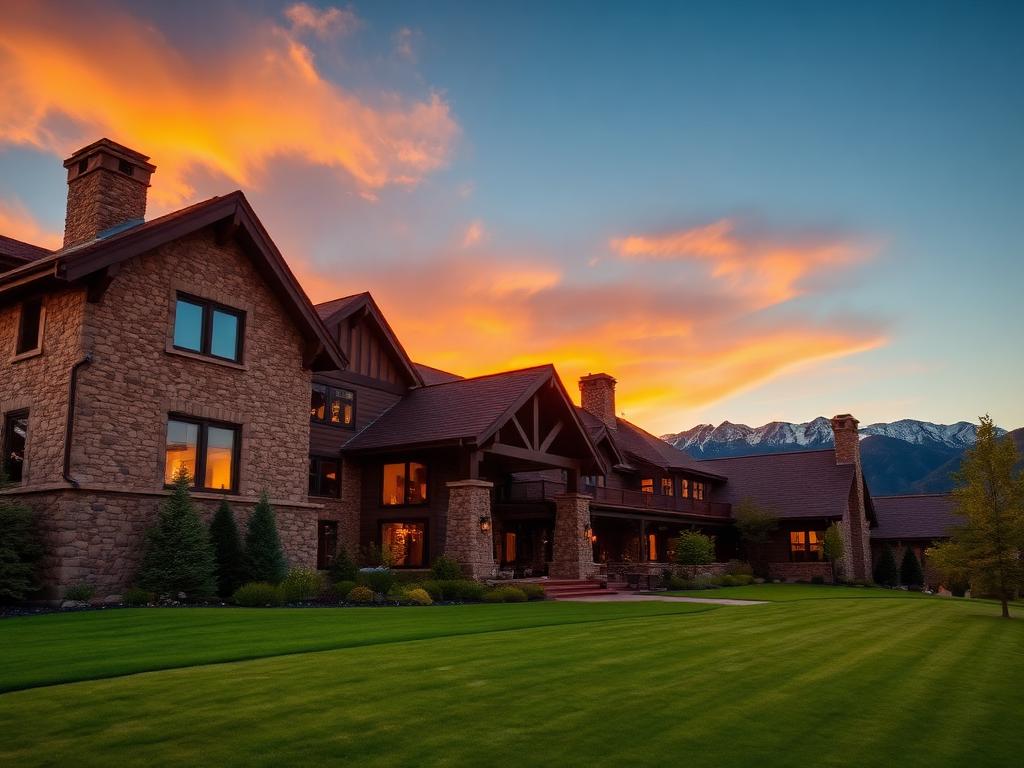 Rustic Acres wedding venue in Park City, Utah
