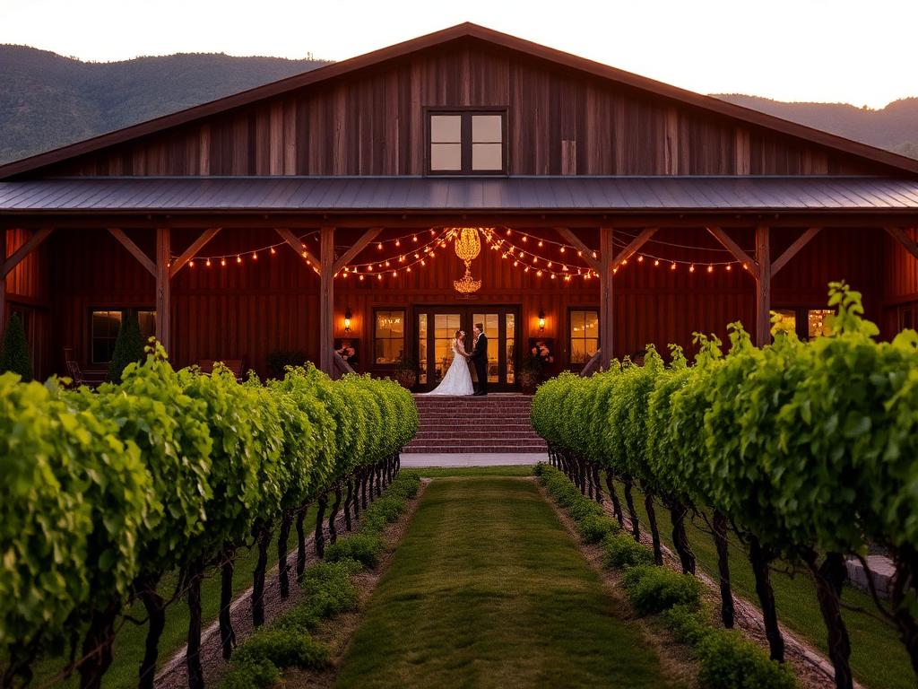 Talamore Vineyards wedding venue in Lehi, Utah